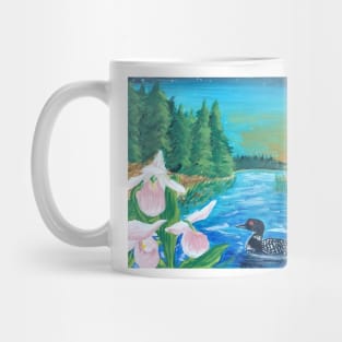 Loon Pair of North Woods Mug